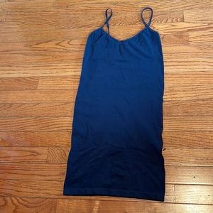 Intimately free people navy v-neck slip dress XS/S